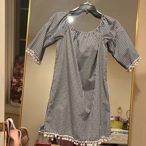 Stunning off the shoulder cover up for the beach and pool